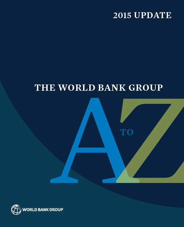 The World Bank Group A to Z cover