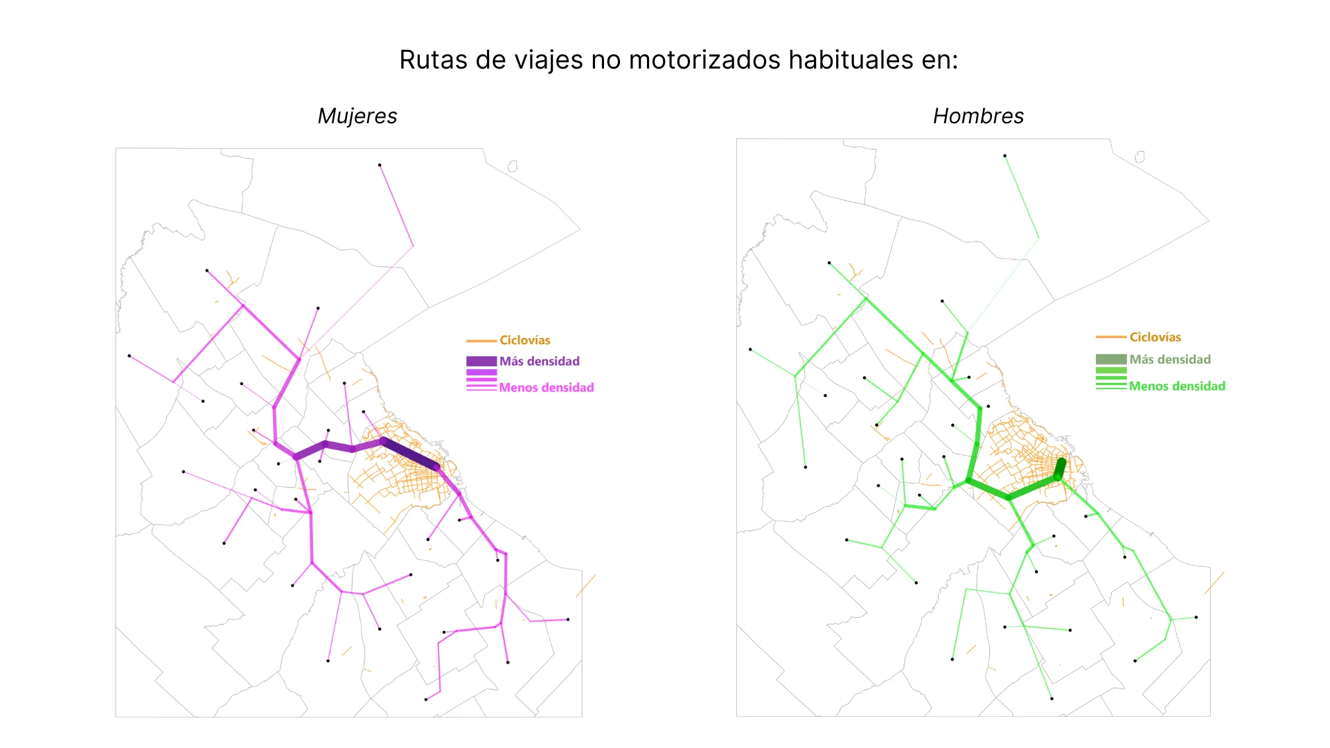 gráfica sobre big data, movilidad y género