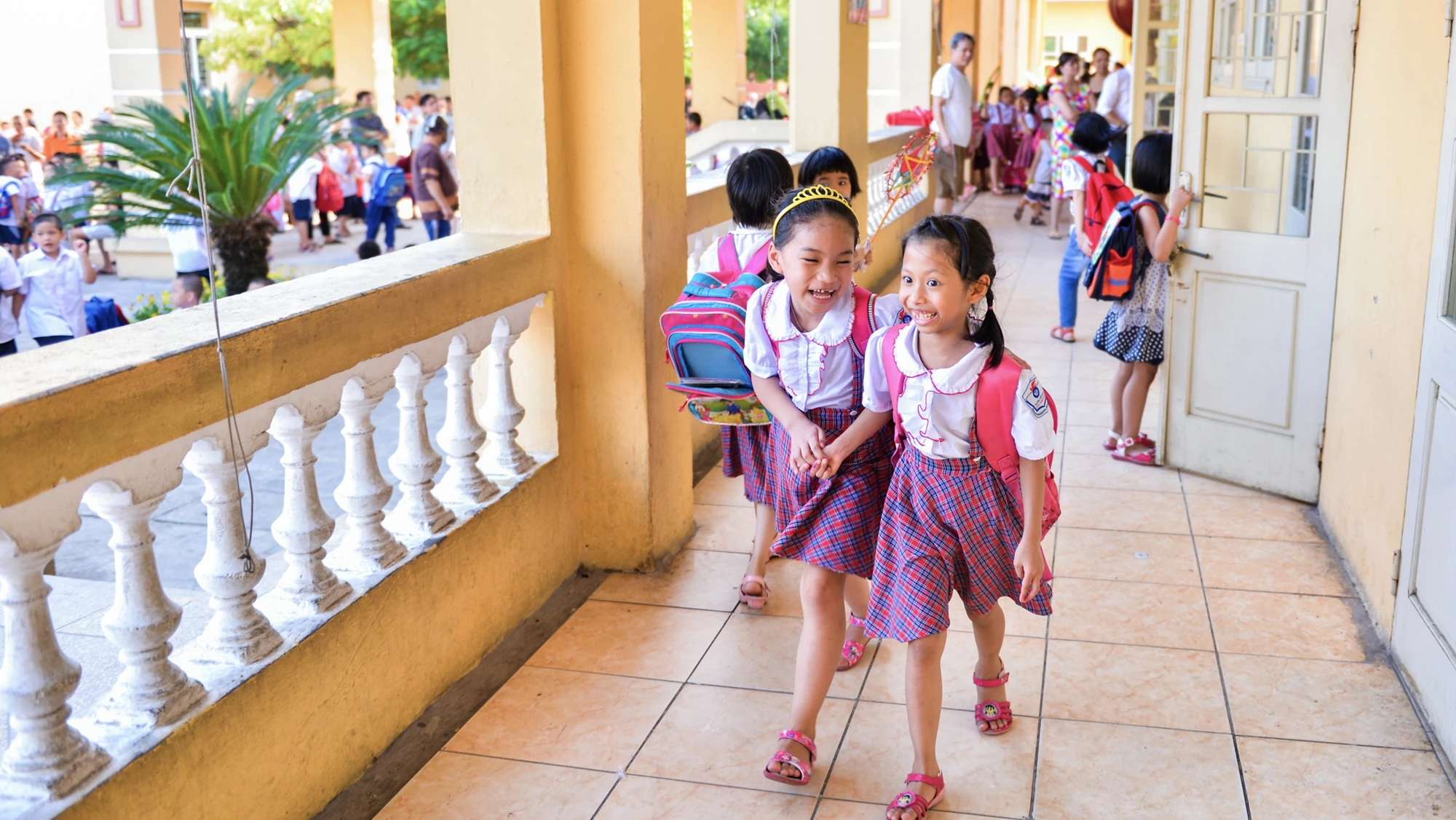 Une école primaire à Hanoï, au Viet Nam. (Photo : Quang Vu / Shutterstock)