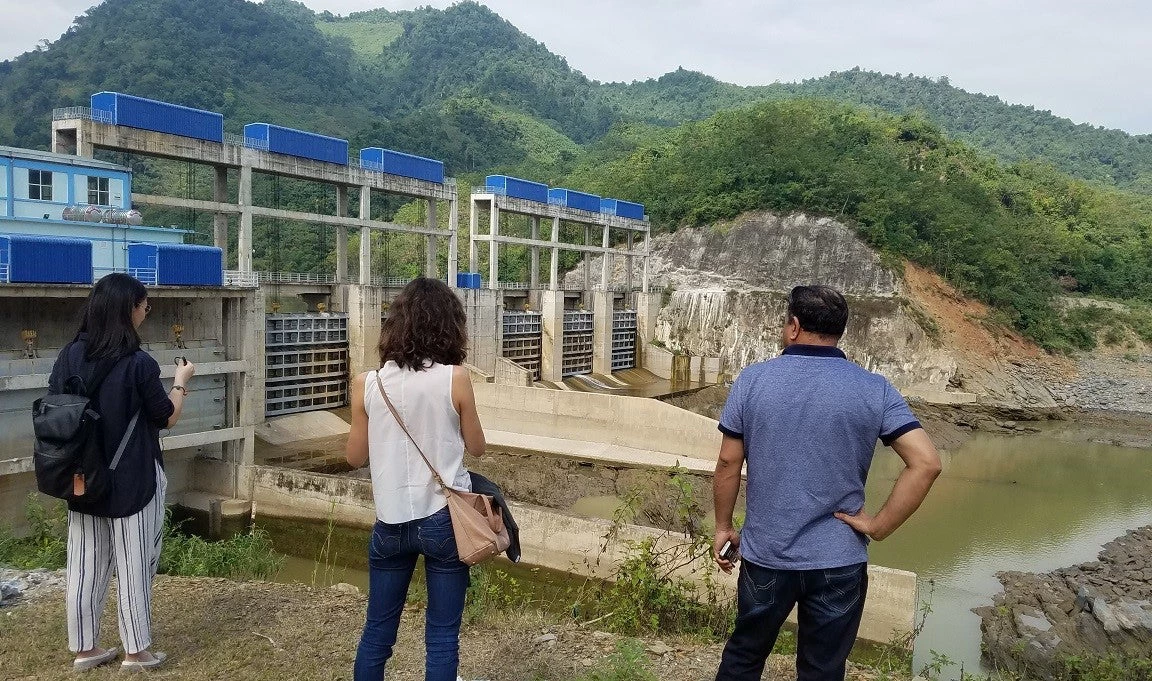 Hydropower plant in Vietnam