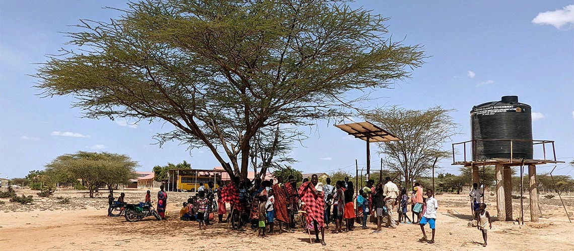 Lodwar rural water supply scheme, Turkana County, Kenya. Photo: Angelica Ospina Parada/World Bank