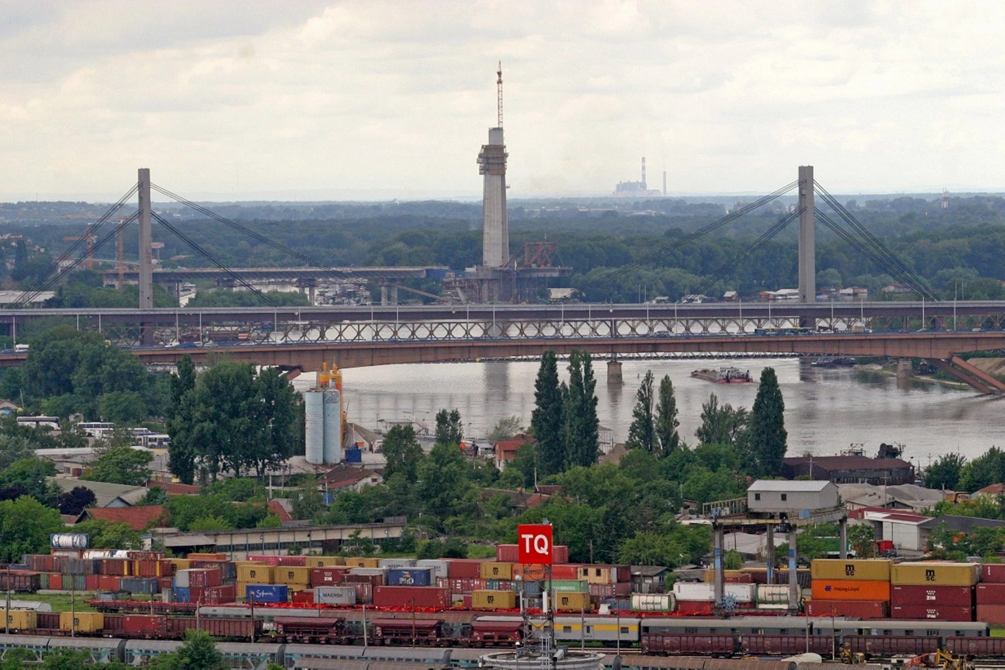 Industrial park with railway. Belgrade, Serbia | Photo by Z. Mrdja/World Bank