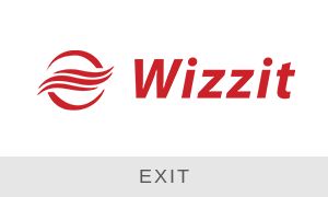 Logo of Wizzit International company. Link to the Wizzit International website.
