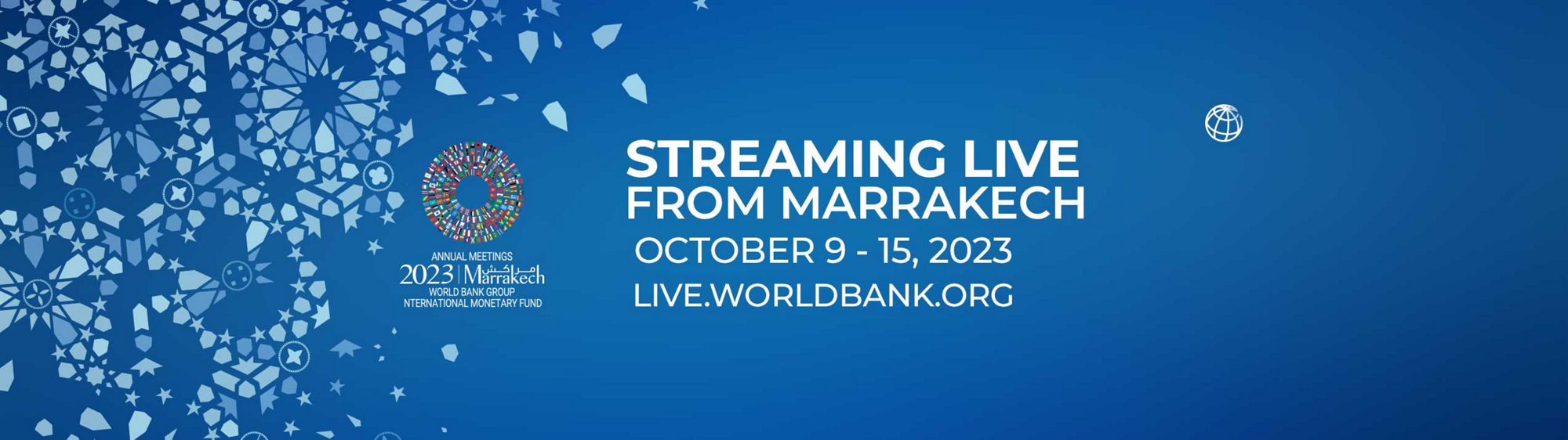 The World Bank Group International Fund Annual Meetings 2023