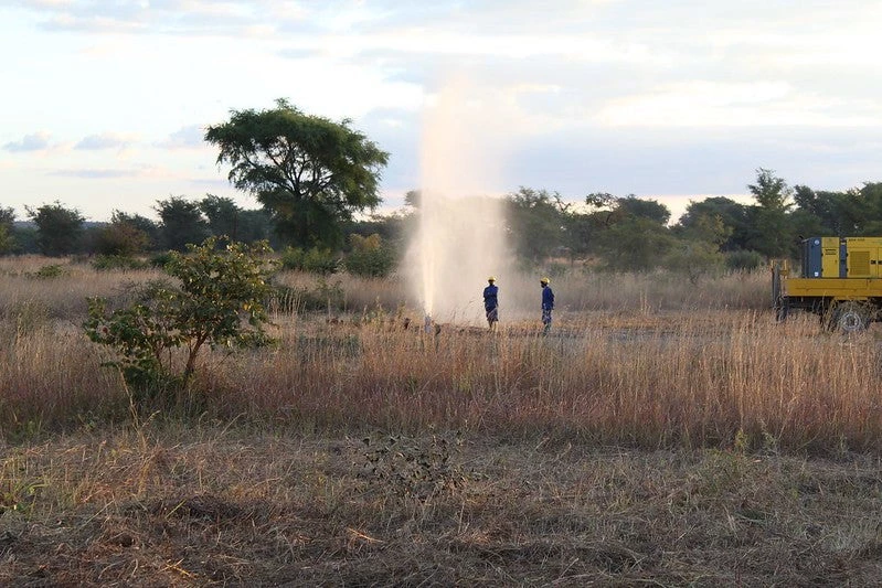Water project in Zambia