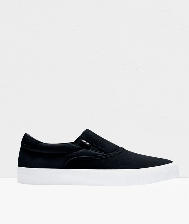 Nike SB Slip-On Verona Black White Skate Shoes