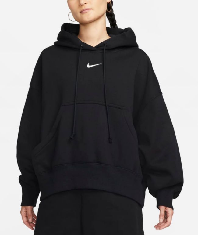 Pengeudlån vej blotte Nike Sportswear Oversize Black Hoodie