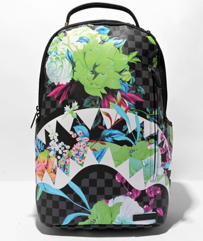 Sprayground Miami Vice Wings UP DLXSV White Backpack