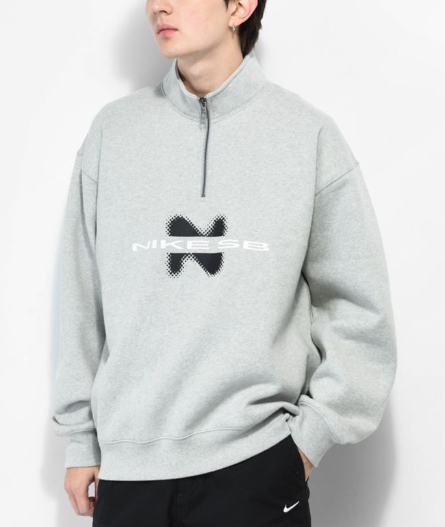 Nike SB Sail White & Black Crewneck Sweatshirt