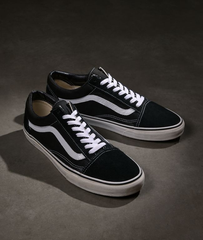 Trend Passief Atticus Vans Old Skool Black & White Skate Shoes