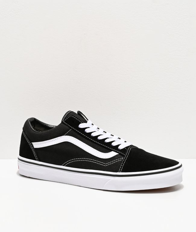 kralen Ik heb een contract gemaakt variabel Vans Old Skool Black & White Skate Shoes