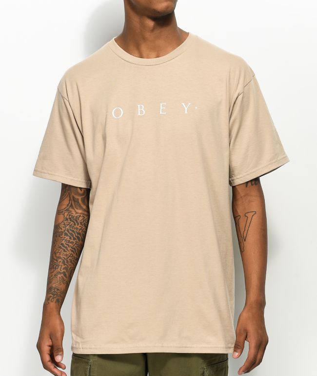 sand colored t shirts