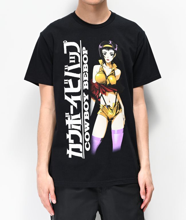 Cowboy Bebop Faye Black T-Shirt