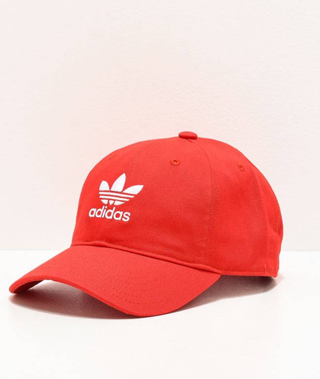 Originals Relaxed Red Strapback Hat