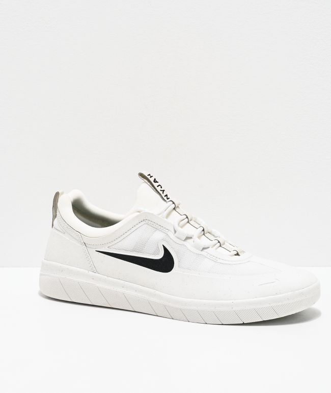 Nike Nyjah 2 Summit White Shoes