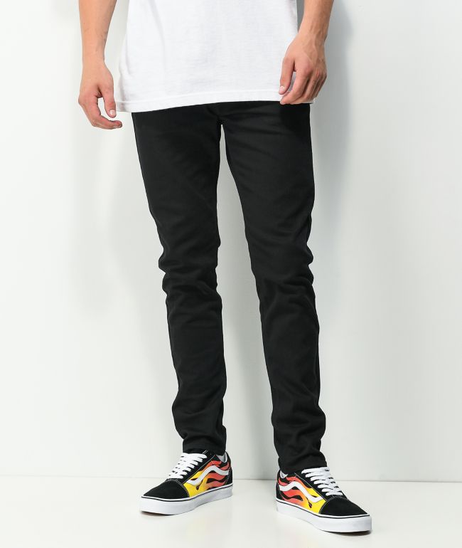 Empyre Verge Tapered Black Jeans