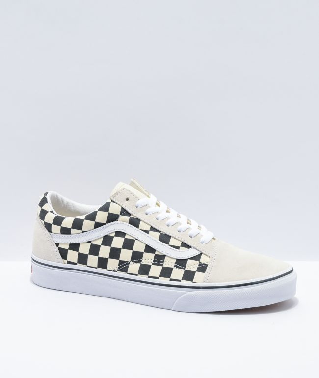 van white checkered