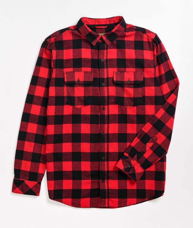 Dravus Red & Flannel Shirt