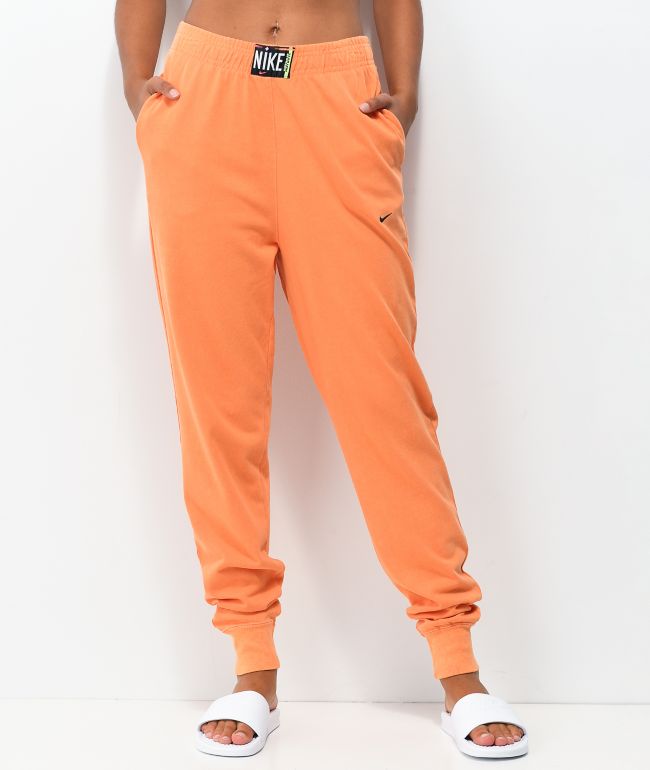 Nike Sportswear Orange Wash Jogger 