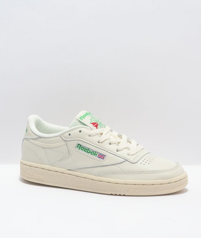 Reebok Club White & Green