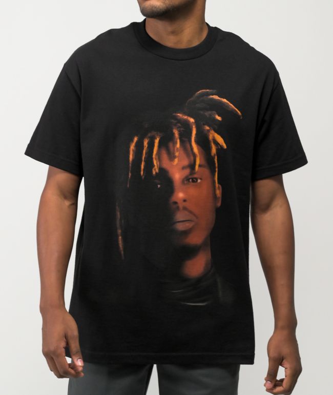 999 Club by Juice WRLD Oil Paint Black T-Shirt