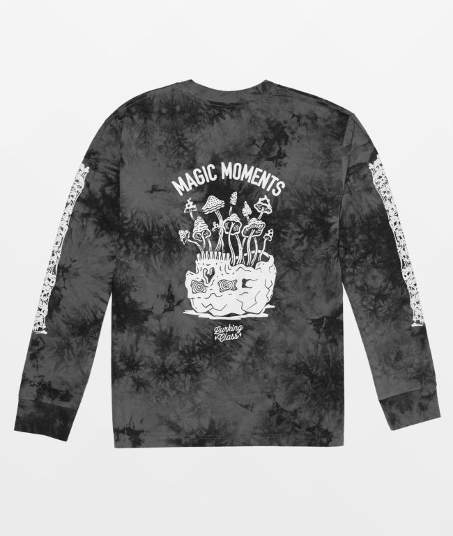 Lurking Class Tomb Long Sleeve T-Shirt White Grey Tie Dye