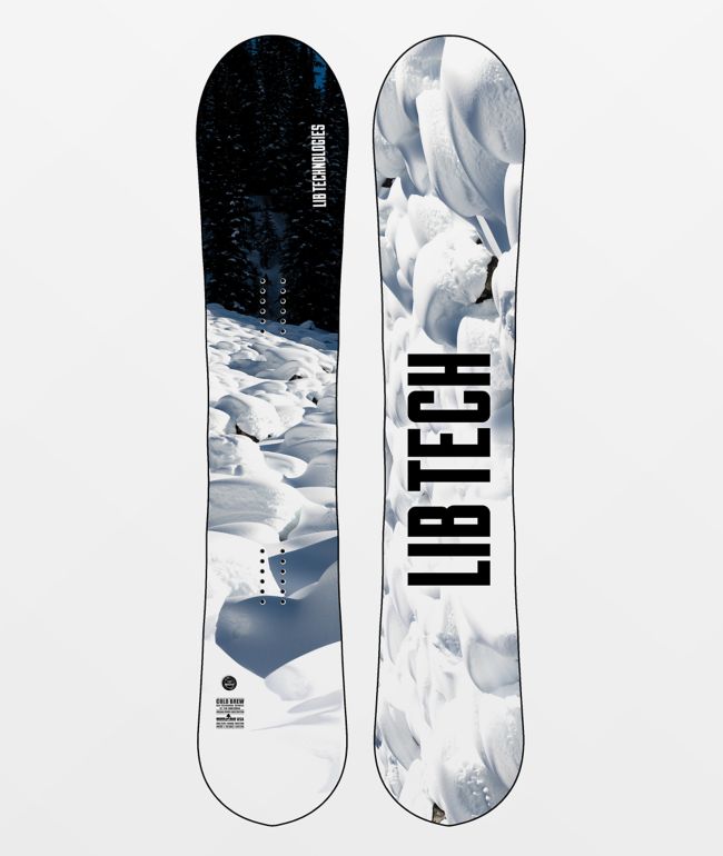 Treinstation plakband Noodlottig Lib Tech Cold Brew Snowboard 2022