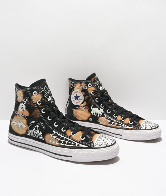 Mostrarte Satisfacer Dar una vuelta Converse Chuck Taylor All Star Pro Sean Pablo Bleach High Top Skate Shoes