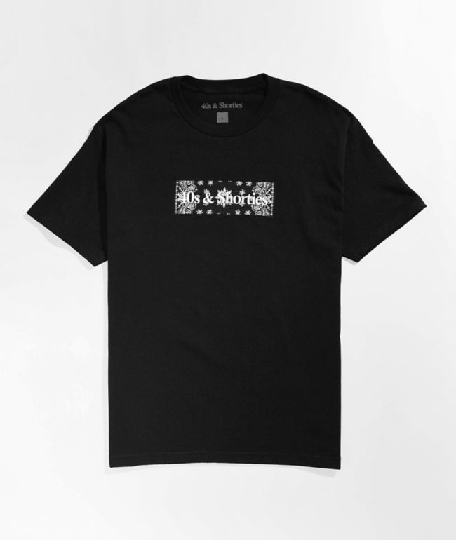 40s & Shorties x Cookies Co-Sign Black T-Shirt