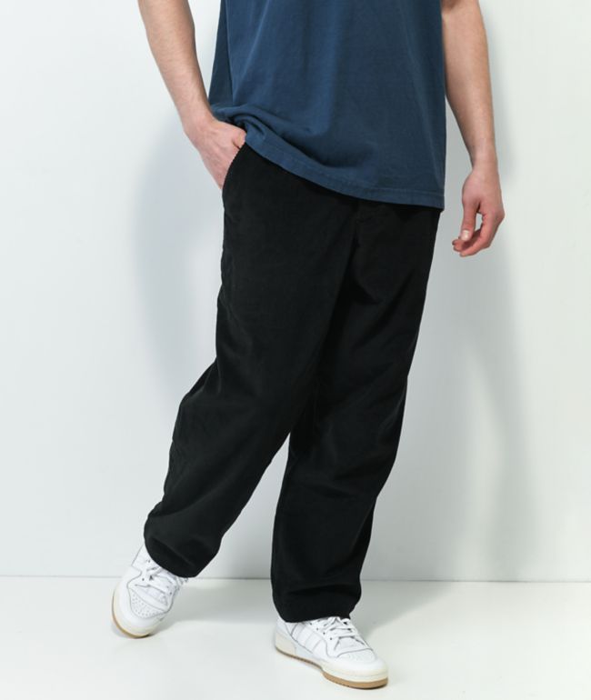 Eliminar Inspirar Magistrado adidas Team Track Slack Black Corduroy Pants