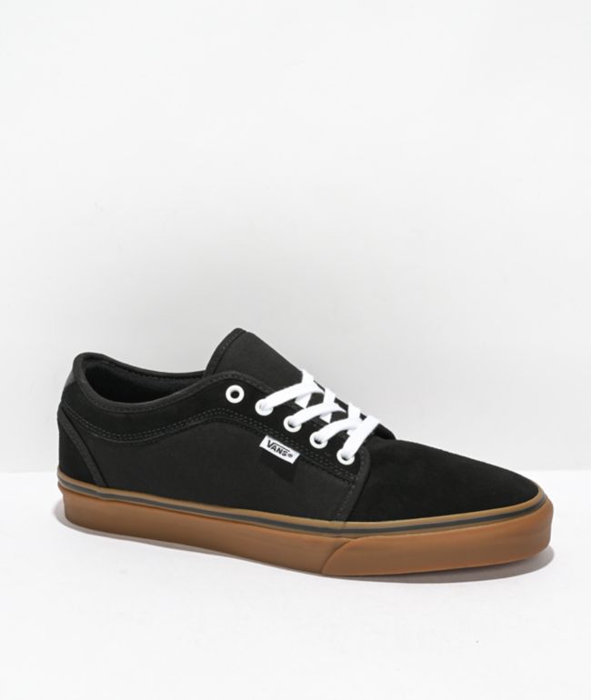 Skole lærer bilag Ødelæggelse Vans Skate Chukka Low Black & Gum Skate Shoes