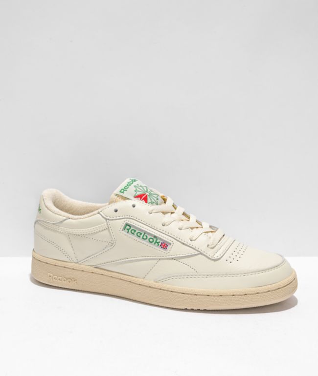 Reebok C 85 Suede White & Shoes