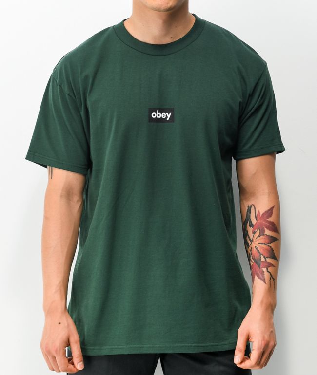 Obey Black Bar 2 T-Shirt
