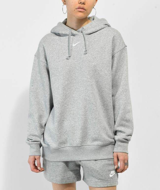 Cater premie Atlas Nike Sportswear Essential Grey Hoodie