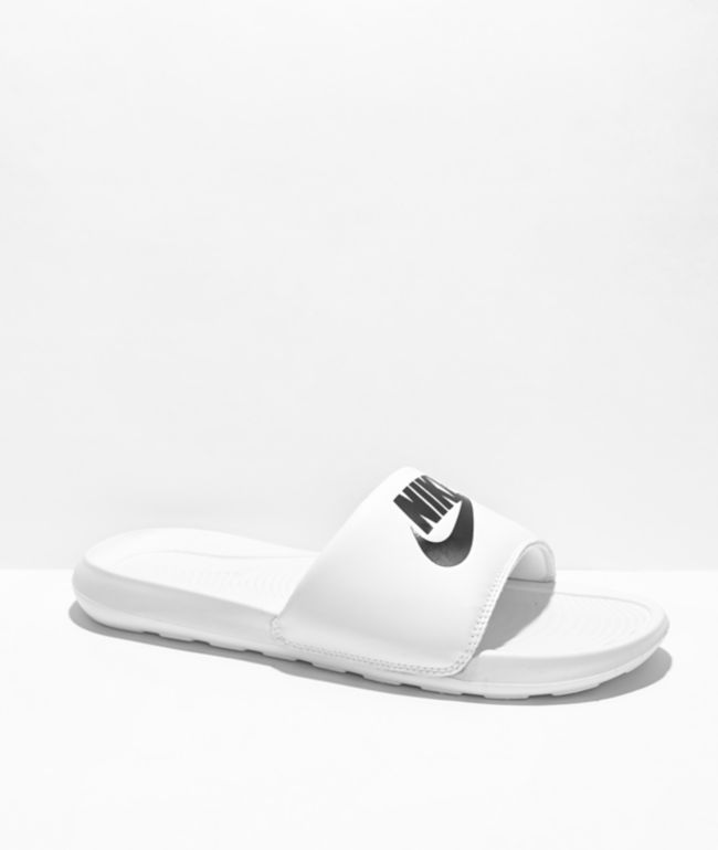 Nike Victori White Slide Sandals