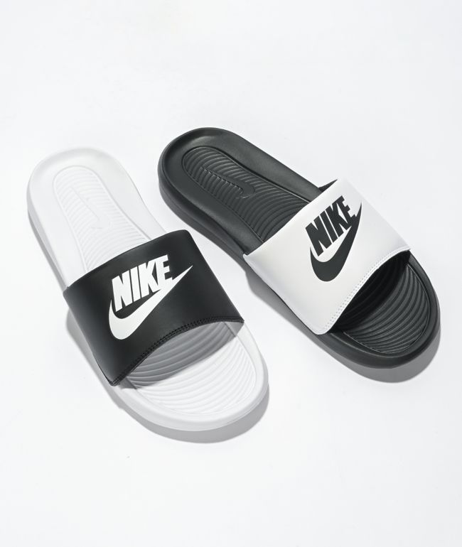 Nike One Mismatch Black & Slide Sandals