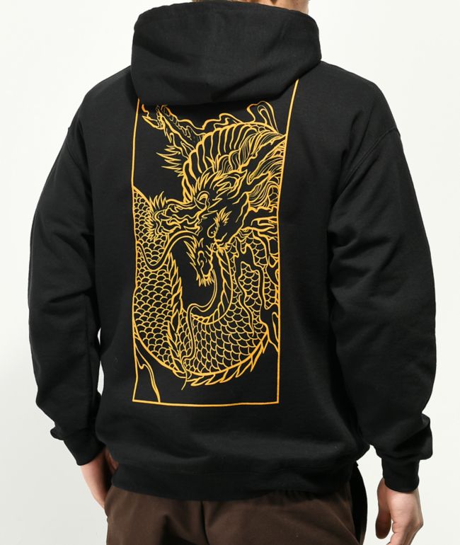 Empyre Golden Dragon Black Hoodie