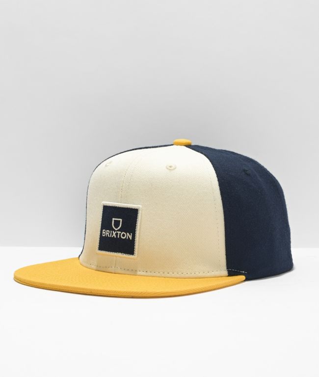 yellow brixton hat
