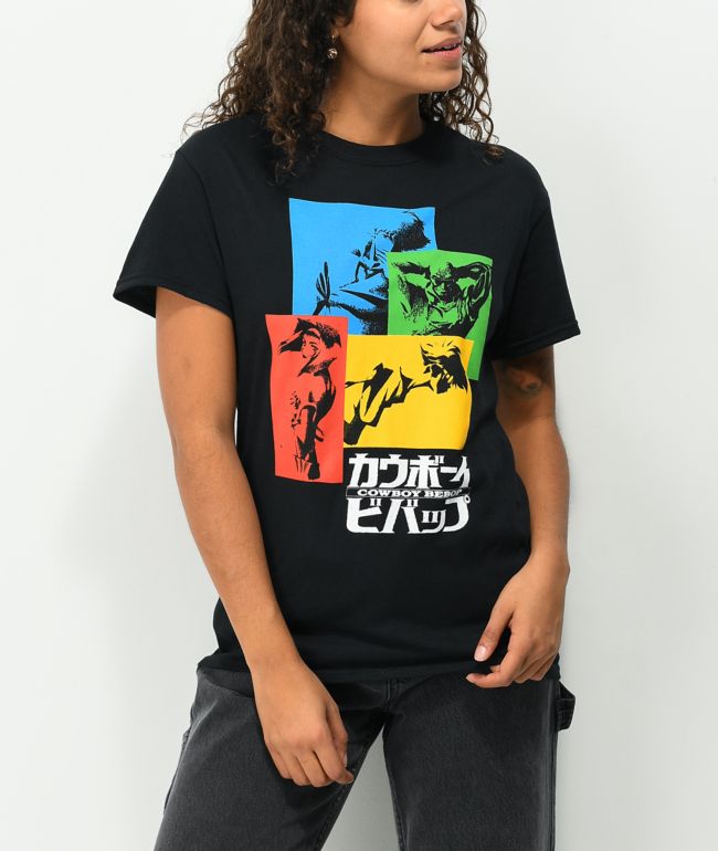 Cowboy Bebop Group Black T-Shirt