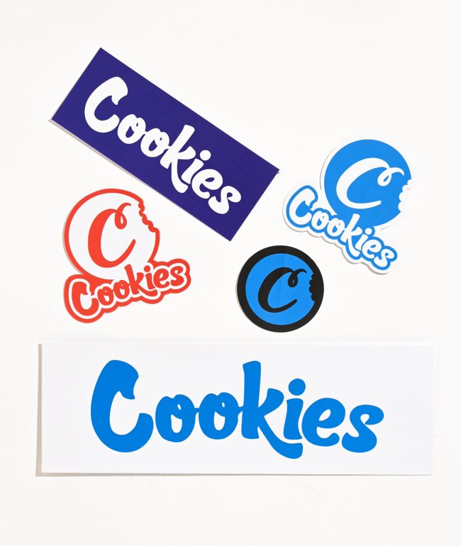 Verscherpen Gehoorzaam Accumulatie Cookies Logo Assorted Sticker Pack