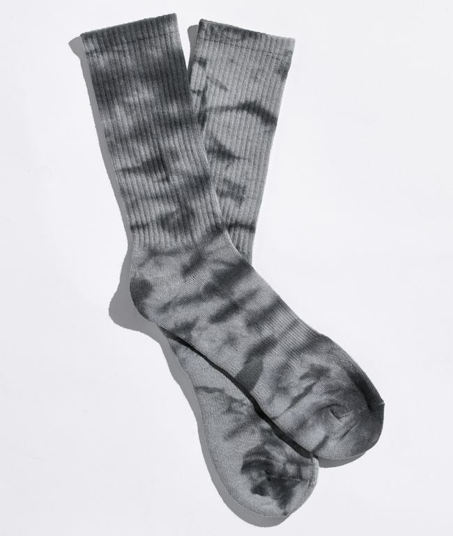 Zine Lifted Mars Red & Black Striped Crew Socks