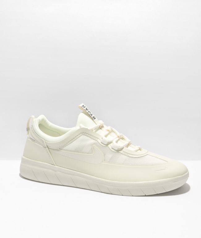 nike all white sb