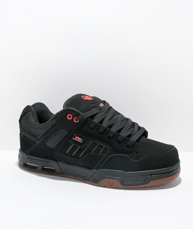 DVS Enduro Heir Black, Red,  Gum Skate Shoes