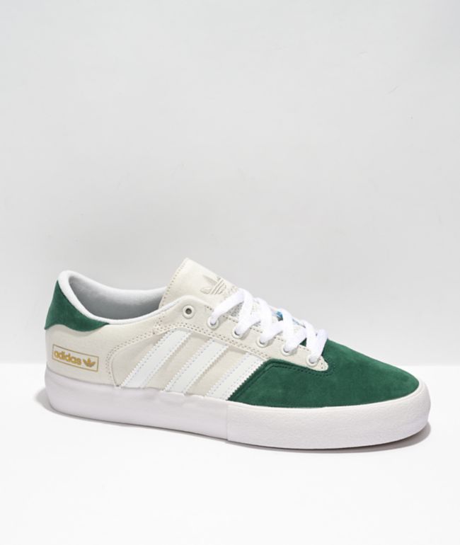 adidas Matchbreak Super White & Green Shoes