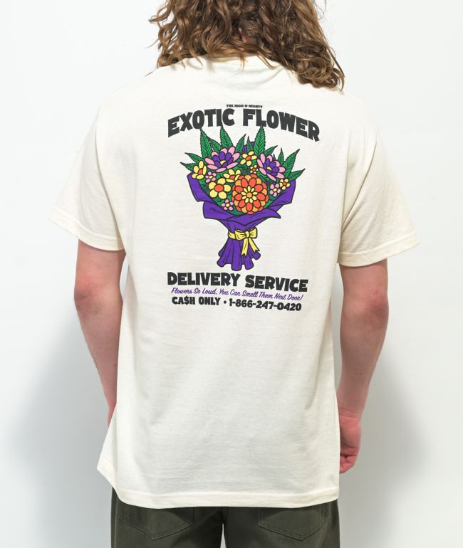 The High Mighty 1-800-Exotics Cream T-Shirt