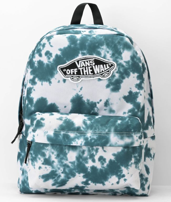 Deep Teal Tie Dye Backpack