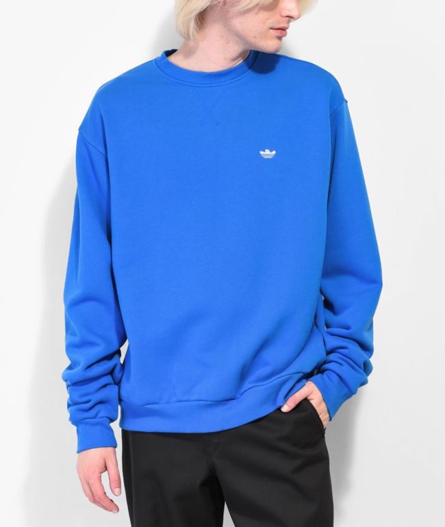 adidas Blue Crewneck Sweatshirt