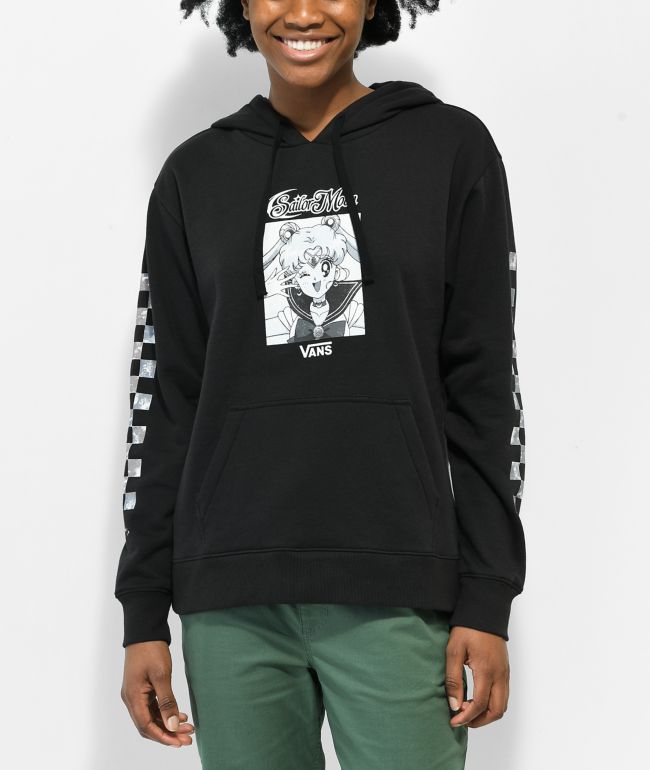 excuus Conjugeren Confronteren Vans x Sailor Moon Lizzie Black Hoodie