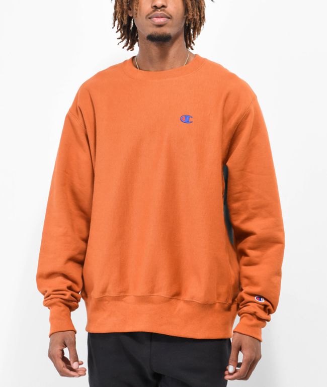 American Vintage Men's Sweatshirt - Orange - XL