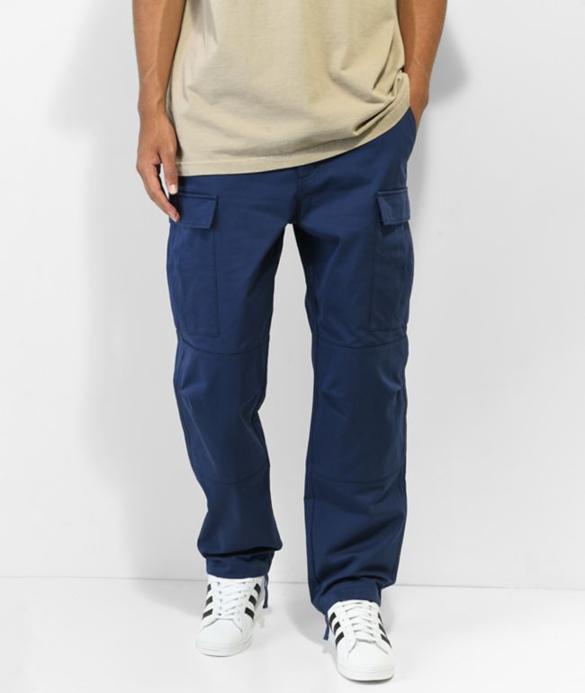 Empyre Light Blue Corduroy Cargo Skate Pants